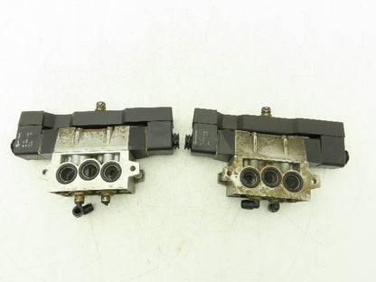 Norgren SXE0573-850-M1 Solenoid Pneumatic Air Valve 24V Coil Base Lot of 2