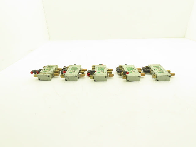 Numatics L22PP6520 Pneumatically Actuated Dual Solenoid Valve 5-145psig Lot of 5