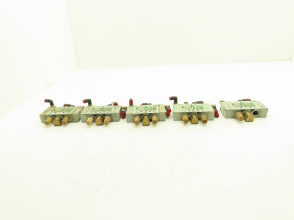 Numatics L22PP6520 Pneumatically Actuated Dual Solenoid Valve 5-145psig Lot of 5