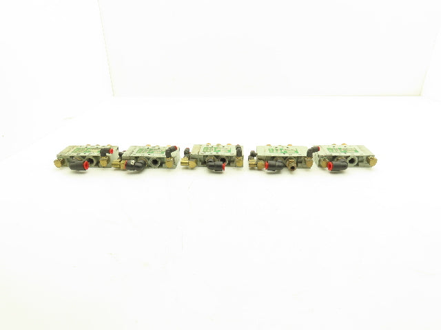 Numatics L22PP6520 Pneumatically Actuated Dual Solenoid Valve 5-145psig Lot of 5