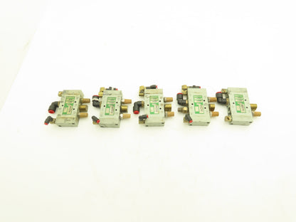 Numatics L22PP6520 Pneumatically Actuated Dual Solenoid Valve 5-145psig Lot of 5