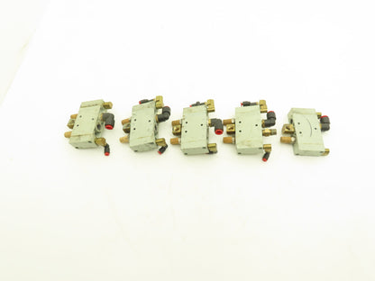 Numatics L22PP6520 Pneumatically Actuated Dual Solenoid Valve 5-145psig Lot of 5