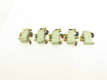 Numatics L22PP6520 Pneumatically Actuated Dual Solenoid Valve 5-145psig Lot of 5