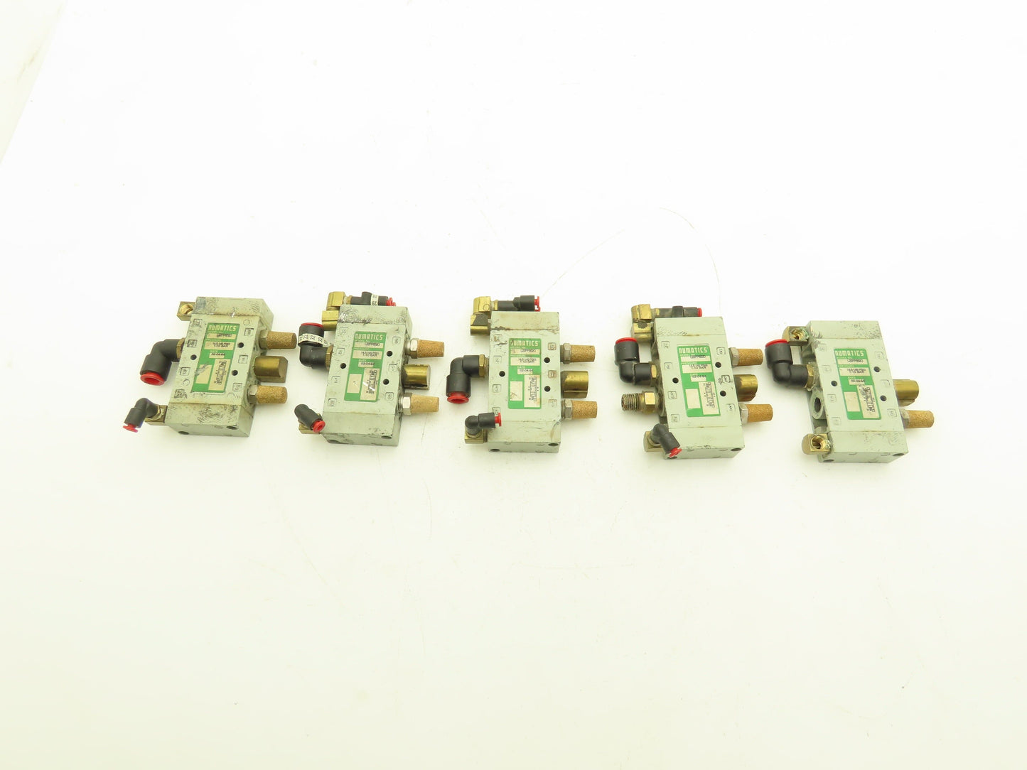 Numatics L22PP6520 Pneumatically Actuated Dual Solenoid Valve 5-145psig Lot of 5