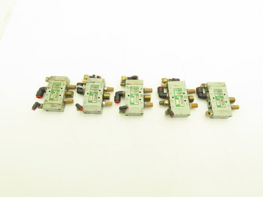 Numatics L22PP6520 Pneumatically Actuated Dual Solenoid Valve 5-145psig Lot of 5