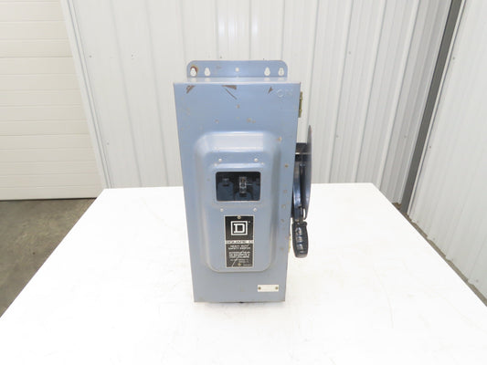 Square D CHU363AWK Safety Disconnect Switch 100 Amp 600V 3 Pole Ph Non-Fusible