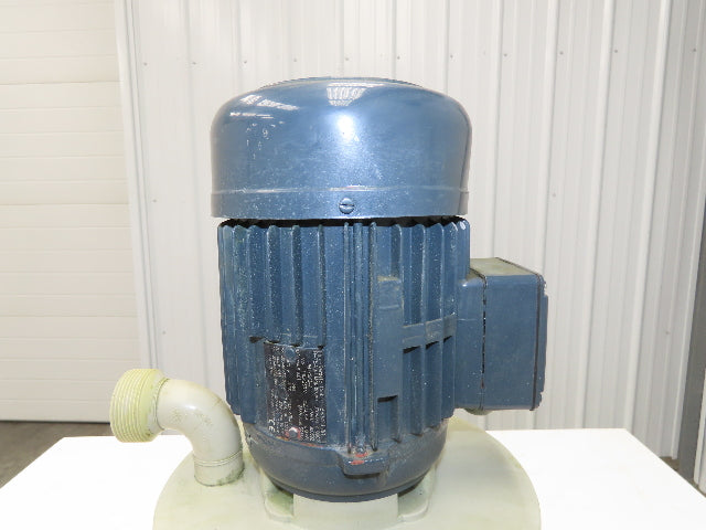 Flux-Geraete Plastic Centrifugal Immersion Pump 1.1kw 3360rpm 230/460V 12" Depth