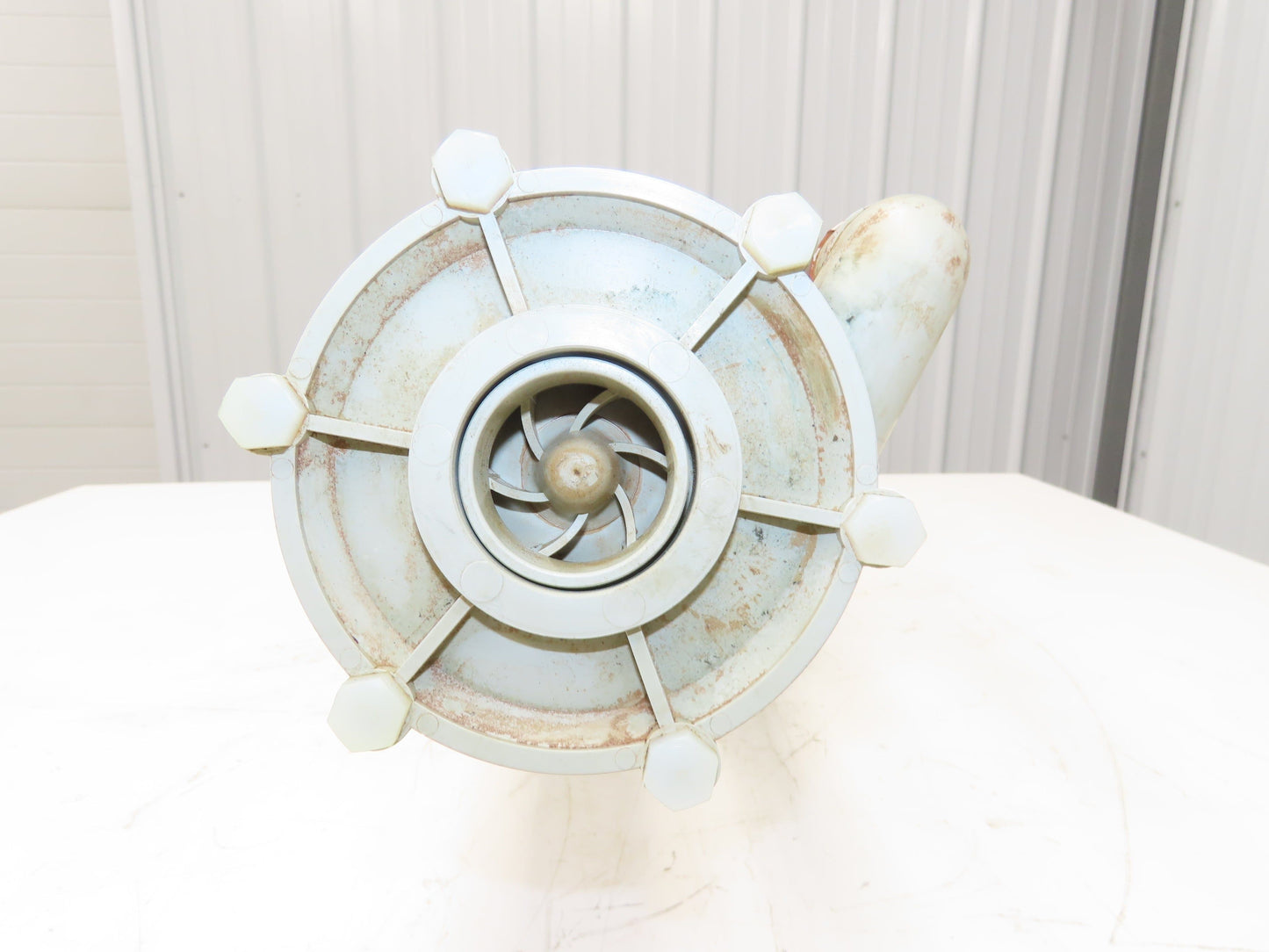 Flux-Geraete Plastic Centrifugal Immersion Pump 1.1kw 3360rpm 230/460V 12" Depth