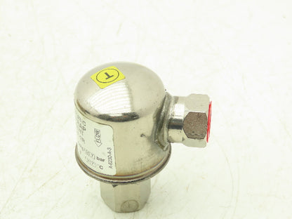 Armstrong TTF-1R Thermostatic Steam Trap Vent 1/2" NPT Stainless Steel 300PSI