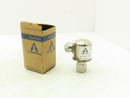 Armstrong TTF-1R Thermostatic Steam Trap Vent 1/2" NPT Stainless Steel 300PSI