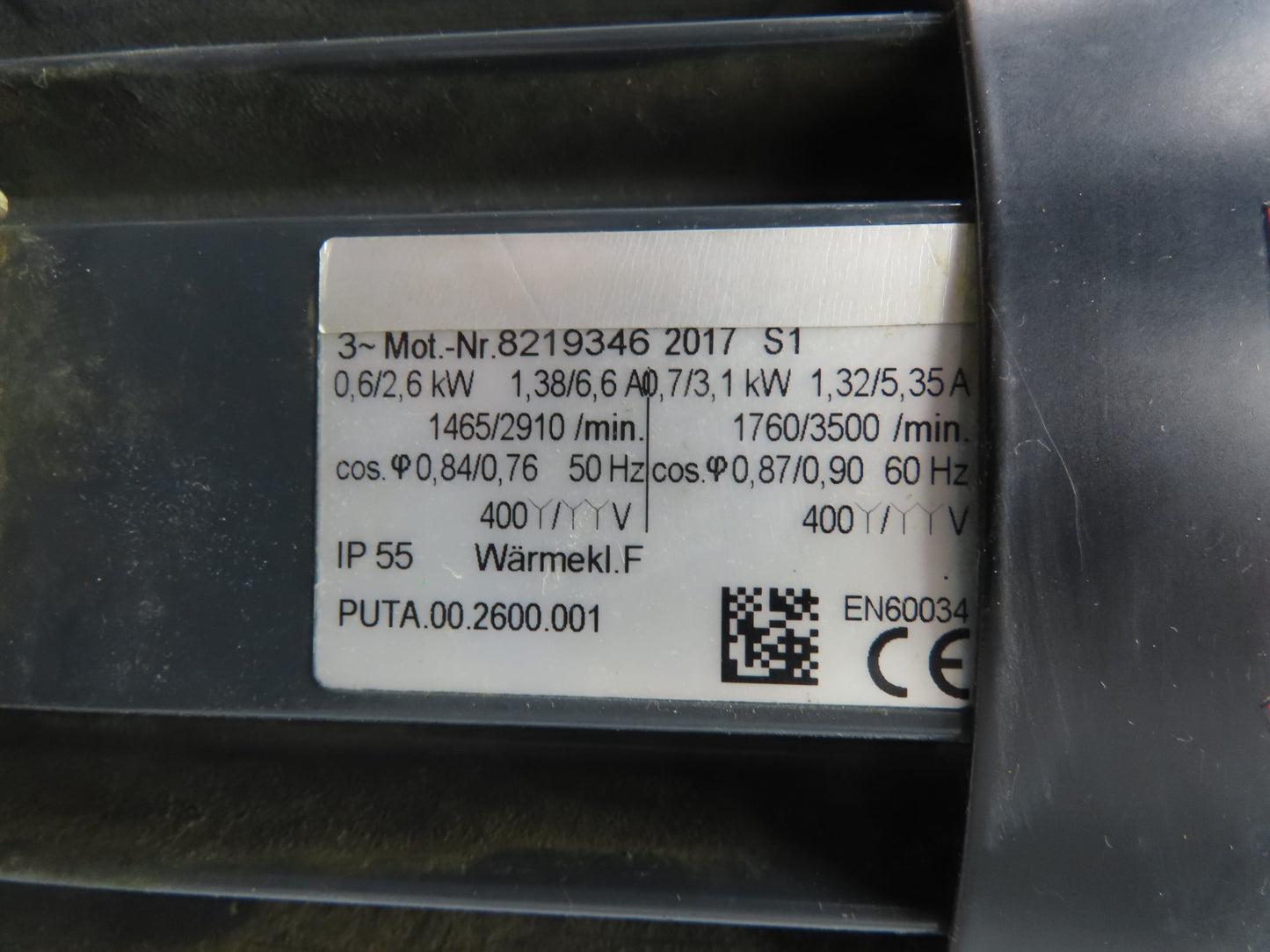 Plastic Centrifugal Immersion Pump 585 L/min 3.1kw 400V RTL-PP-15/500-2.6/3-500