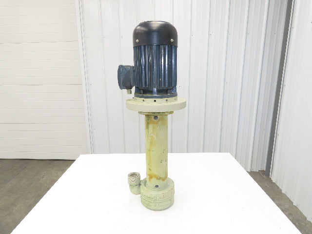 Plastic Centrifugal Immersion Pump 585 L/min 3.1kw 400V RTL-PP-15/500-2.6/3-500