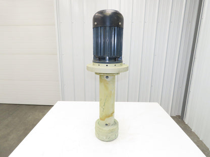 Plastic Centrifugal Immersion Pump 585 L/min 3.1kw 400V RTL-PP-15/500-2.6/3-500