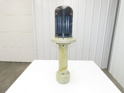 Plastic Centrifugal Immersion Pump 585 L/min 3.1kw 400V RTL-PP-15/500-2.6/3-500