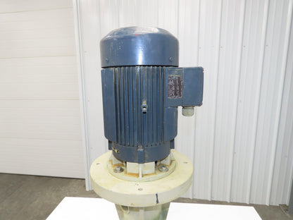 Flux-Gerate LA100L/4/2R-12 Plastic Centrifugal 20" Immersion Pump 2.6kw 400V 3PH