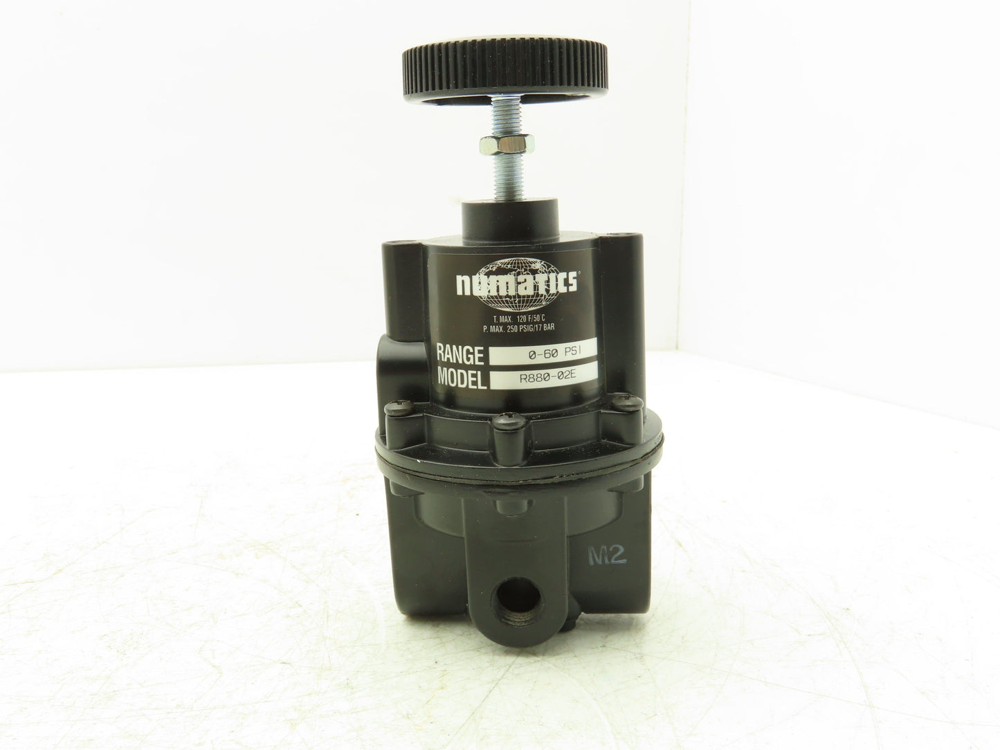 Numatics R880-02E Air Loaded Pressure Regulator Model 60psi 1/4" NPT High Flow