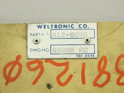 Weltronic 812-6098 NL 1781 Welder SCR Contactor Liquid Cooled Heat Exchanger