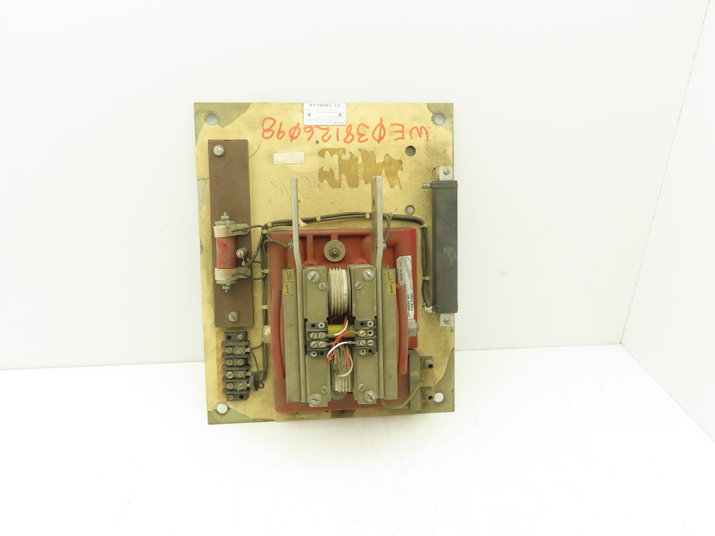 Weltronic 812-6098 NL 1781 Welder SCR Contactor Liquid Cooled Heat Exchanger