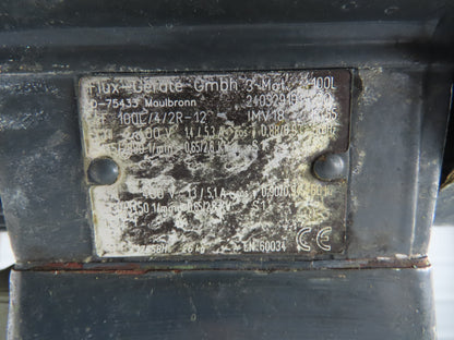 Flux-Gerate LA100L/4/2R-12 Plastic Centrifugal 20" Immersion Pump 2.6kw 400V 3PH