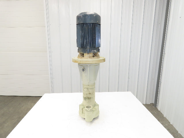 Flux-Gerate LA100L/4/2R-12 Plastic Centrifugal 20" Immersion Pump 2.6kw 400V 3PH