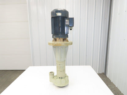 Flux-Gerate LA100L/4/2R-12 Plastic Centrifugal 20" Immersion Pump 2.6kw 400V 3PH