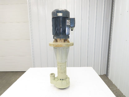 Flux-Gerate LA100L/4/2R-12 Plastic Centrifugal 20" Immersion Pump 2.6kw 400V 3PH