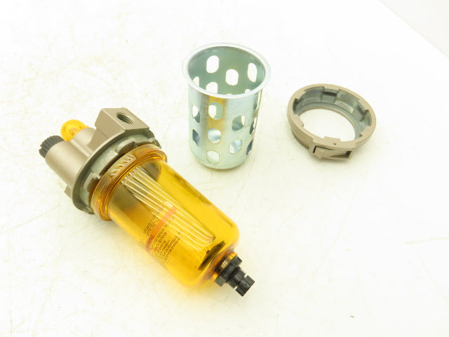 Schrader Bellows 35801100 Pneumatic Filter Assembly 150psi 120°F 1/4"NPT