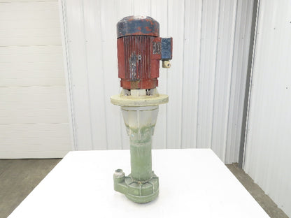 Flux-Gerate LA100L/4/2R-12 Plastic Centrifugal 20" Immersion Pump 2.6kw 400V 3PH