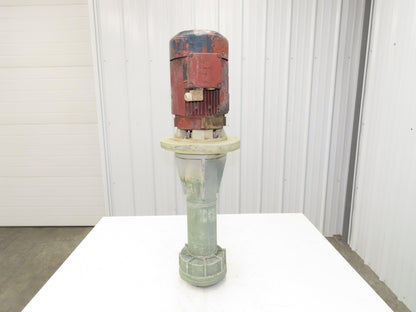 Flux-Gerate LA100L/4/2R-12 Plastic Centrifugal 20" Immersion Pump 2.6kw 400V 3PH