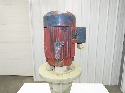 Flux-Gerate LA100L/4/2R-12 Plastic Centrifugal 20" Immersion Pump 2.6kw 400V 3PH