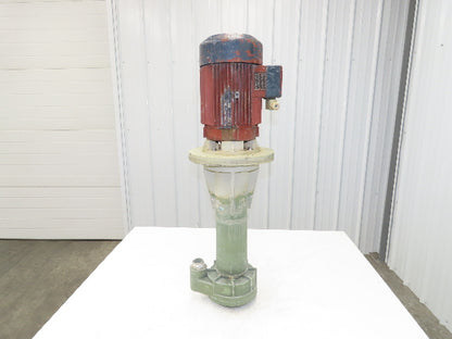 Flux-Gerate LA100L/4/2R-12 Plastic Centrifugal 20" Immersion Pump 2.6kw 400V 3PH