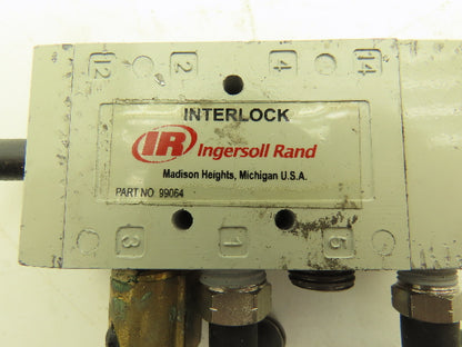 IR Ingersoll Rand 99064 Pneumatic Air Interlock Valve 1/4" NPT