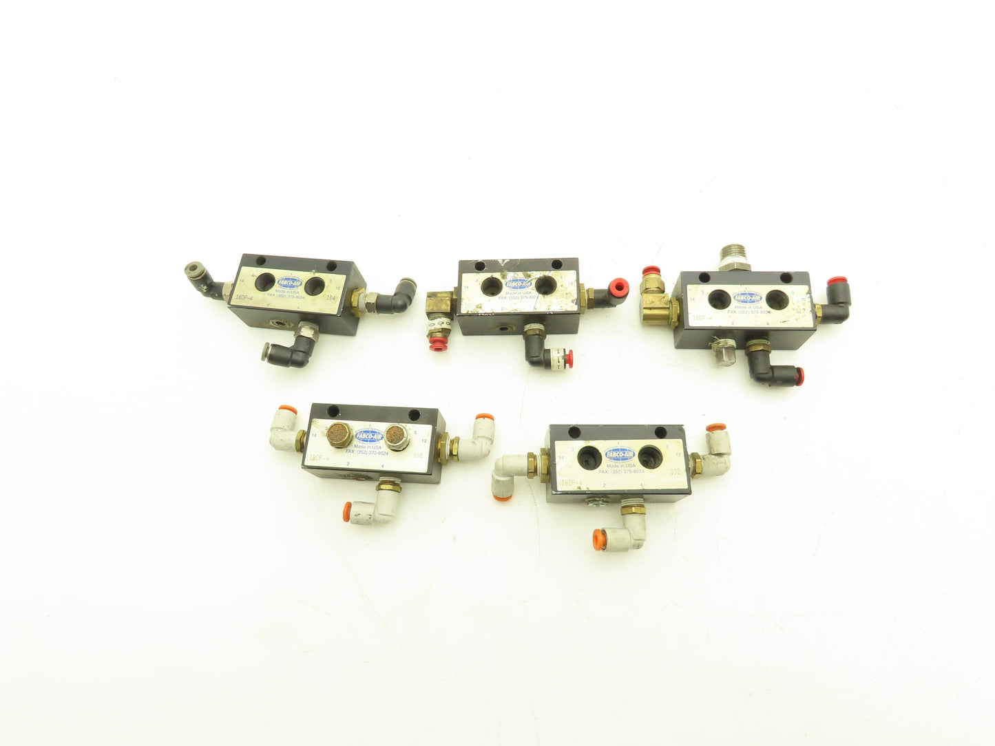 Fabco-Air 18DP-4 4-Way Double Pilot Pneumatically-Actuated Air Pilot Valve