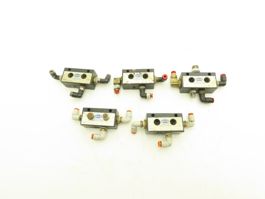 Fabco-Air 18DP-4 4-Way Double Pilot Pneumatically-Actuated Air Pilot Valve