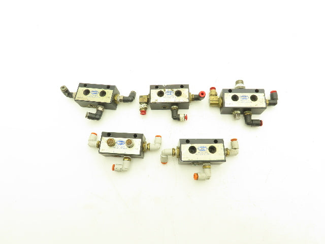 Fabco-Air 18DP-4 4-Way Double Pilot Pneumatically-Actuated Air Pilot Valve