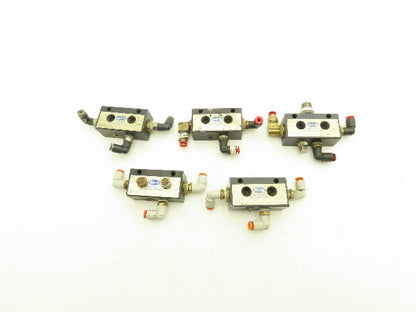 Fabco-Air 18DP-4 4-Way Double Pilot Pneumatically-Actuated Air Pilot Valve