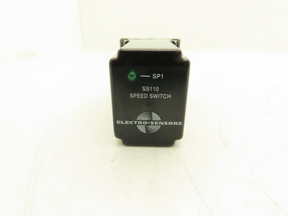 Electro-Sensors SS110 Shaft Speed Switch 0.01-10 RPM 115v Input