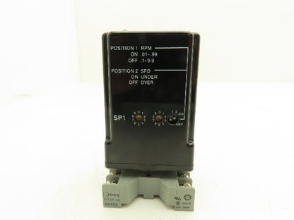 Electro-Sensors SS110 Shaft Speed Switch 0.01-10 RPM 115v Input