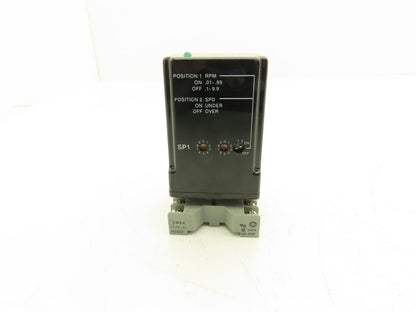 Electro-Sensors SS110 Shaft Speed Switch 0.01-10 RPM 115v Input