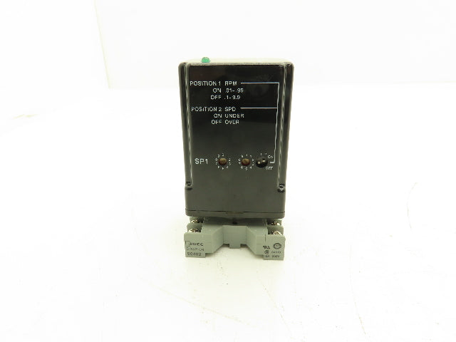 Electro-Sensors SS110 Shaft Speed Switch 0.01-10 RPM 115v Input
