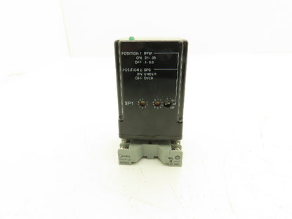 Electro-Sensors SS110 Shaft Speed Switch 0.01-10 RPM 115v Input