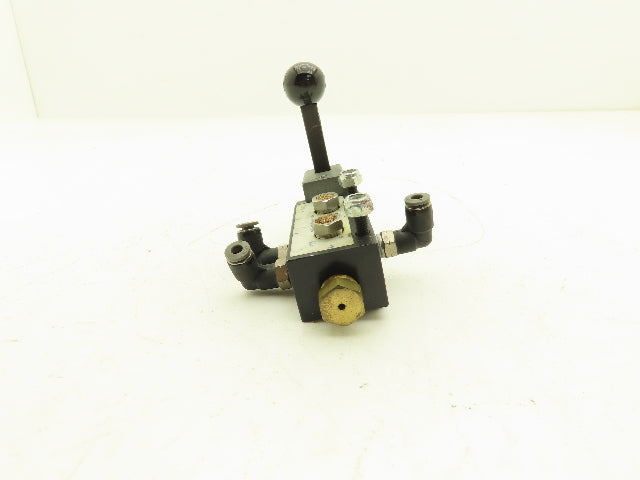 Fabco-Air 18HL-4 4-Way Hand Lever Actuated Pneumatic Directional Control Valve
