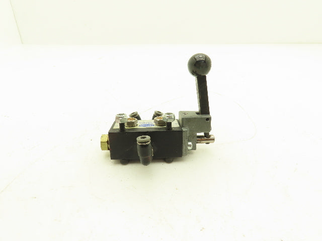 Fabco-Air 18HL-4 4-Way Hand Lever Actuated Pneumatic Directional Control Valve