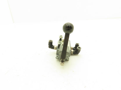 Fabco-Air 18HL-4 4-Way Hand Lever Actuated Pneumatic Directional Control Valve