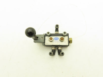 Fabco-Air 18HL-4 4-Way Hand Lever Actuated Pneumatic Directional Control Valve