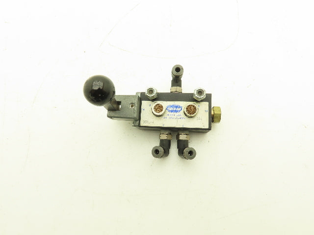 Fabco-Air 18HL-4 4-Way Hand Lever Actuated Pneumatic Directional Control Valve