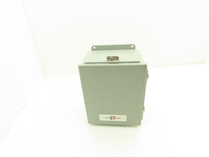 Hoffman A10086CHNF Steel Electrical Enclosure Junction Box 10x8x6" Backplate