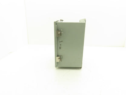 Hoffman A10086CHNF Steel Electrical Enclosure Junction Box 10x8x6" Backplate