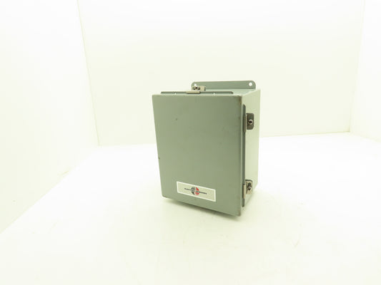 Hoffman A10086CHNF Steel Electrical Enclosure Junction Box 10x8x6" Backplate