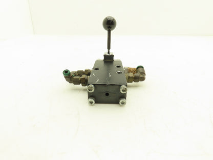 ARO E512LM 4-Way Manual Control Pneumatic Air Valve 1/4" NPT